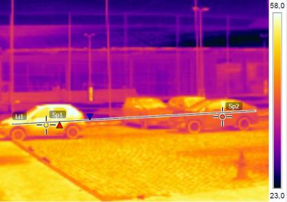 Imagem do Termovisor, em 07/03/2013 Fonte: LERCA/IFCE